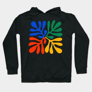 Nature Leaf Cutouts II: Day Edition | Mid-Century Henri Matisse Series Hoodie